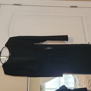 Lulus sweater Midi Wrap dress